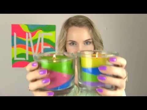 DIY candle with crayon by sara beauty corner