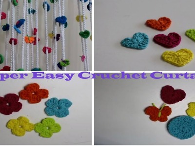 DIY Crochet Curtain With Me!  Super Easy Fun design Video#1 Getting you ready
