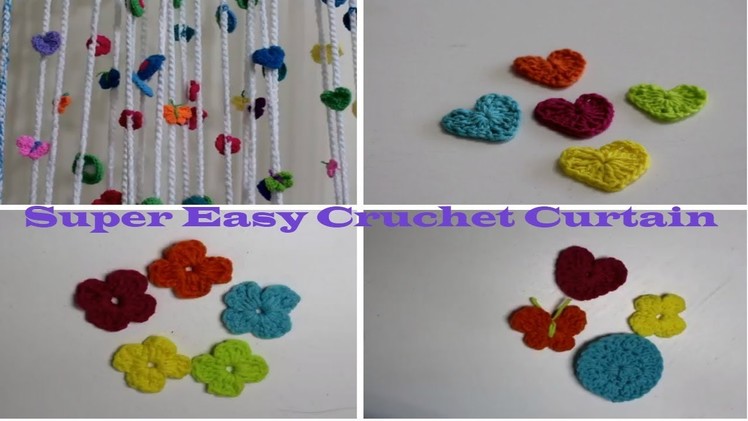 DIY Crochet Curtain With Me!  Super Easy Fun design Video#1 Getting you ready