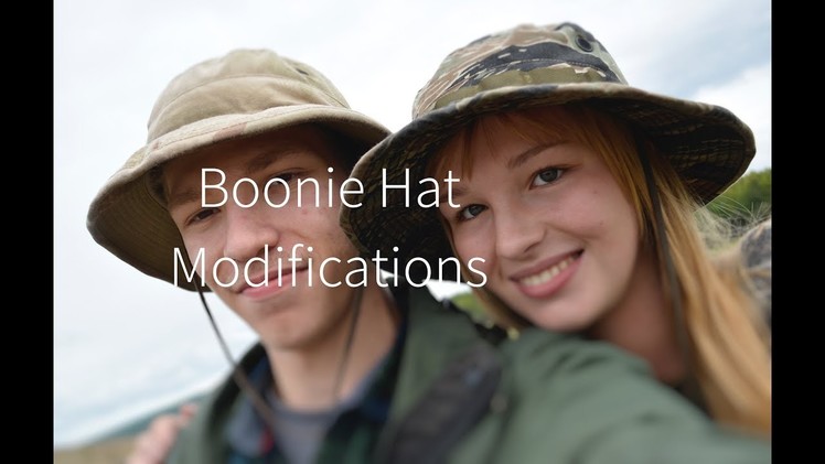 DIY Military Boonie Hat Modification