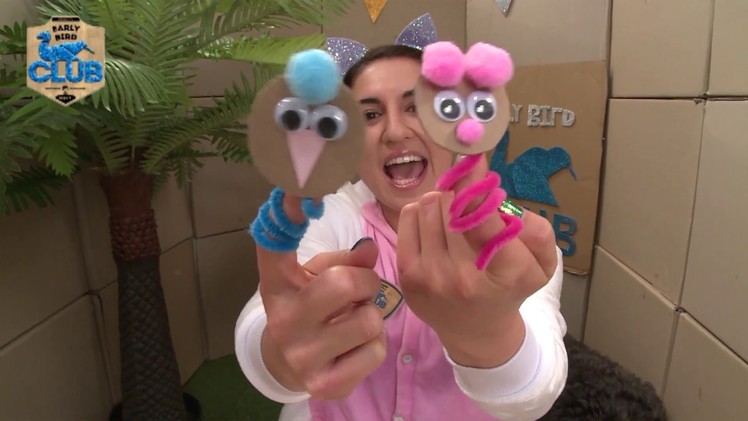 Earlybird Craft: Leanna’s Finger Puppets