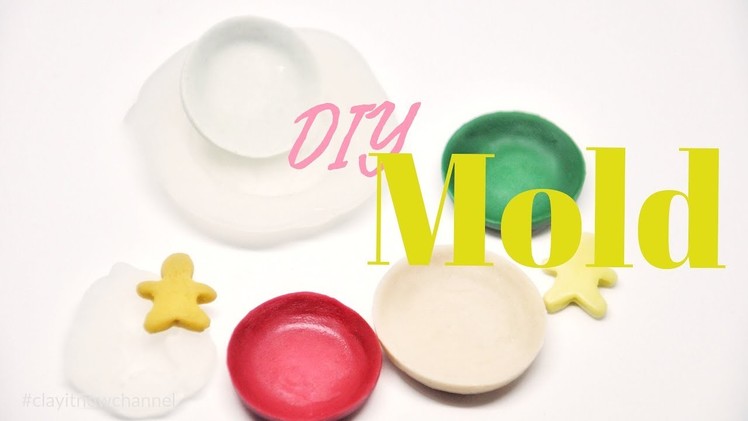 Easy DIY Mold with Hot Glue - Works for Homemade Clay