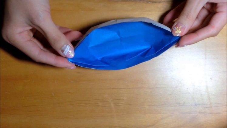 How to make a simple Origami Boat. origami boat instructions(摺紙船教學)