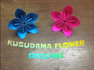 Kusudama Flower Origami