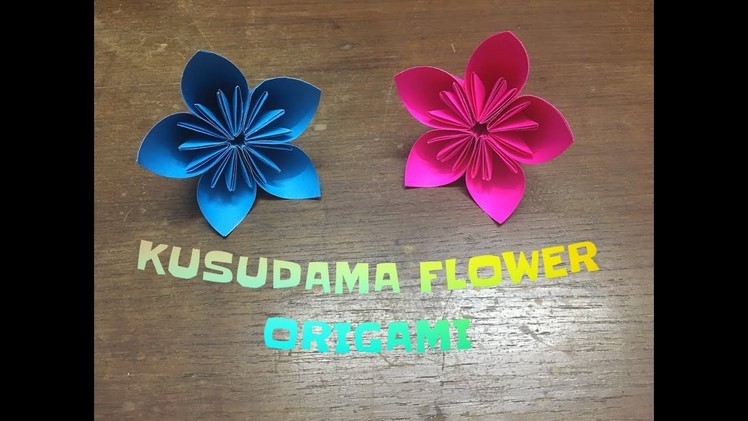 Kusudama Flower Origami