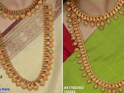 Latest 1 gram gold jewelry with price || Rs. 1500 to Rs. 3000 Range