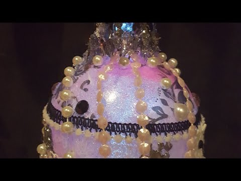 Light Up Christmas Ornament Tutorial