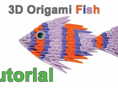 Origami 3d Fish Tutorial 1.32 Origami 3d Pesce Tutorial