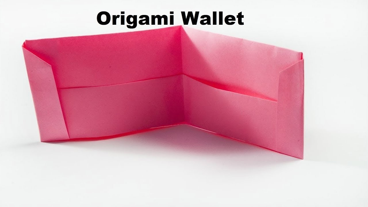 Origami paper wallet।How to make an origami wallet।origami wallet।easy ...