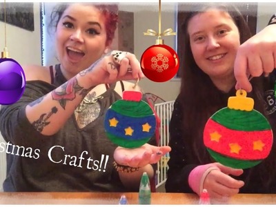 PAINTING DIY ORNAMENTS | CHRISTMAS CRAFTS #2