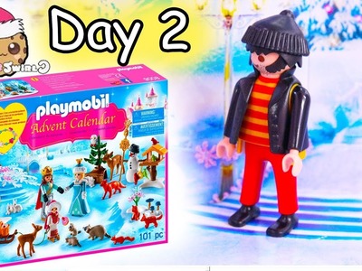 Playmobil Holiday Christmas Advent Calendar Day 2 Cookie Swirl C Toy Surprise Video