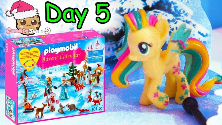Playmobil Holiday Christmas Advent Calendar Day 5 Cookie Swirl C Toy Surprise Video