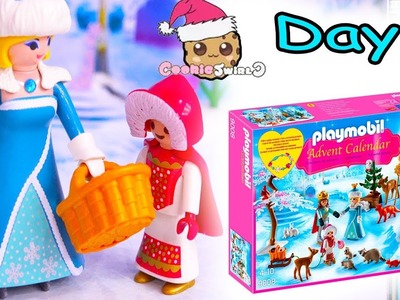 Playmobil Holiday Christmas Advent Calendar Day 7 Cookie Swirl C Toy Surprise Video