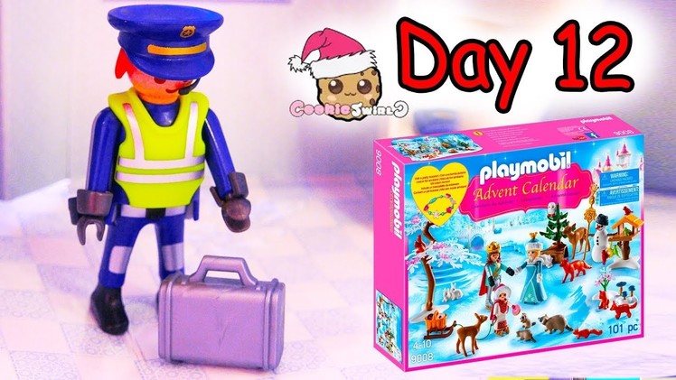 Playmobil Holiday Christmas Advent Calendar Day 12 Cookie Swirl C Toy Surprise Video