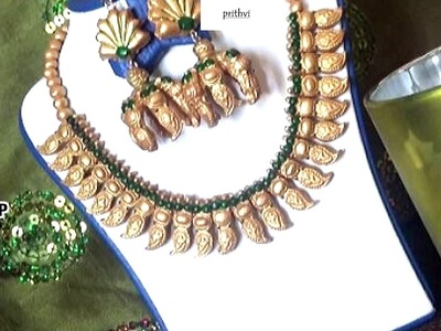 Prithvi Collection - How to make terracotta jewelry - part 1