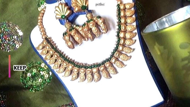 Prithvi Collection - How to make terracotta jewelry - part 1