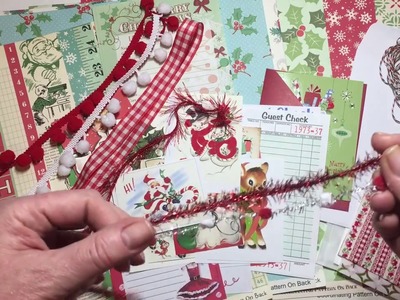 Retro Christmas journal kits (sold)