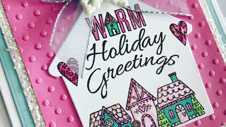 Sizzix Warm Holiday Greetings Handmade Christmas Cards December 2017