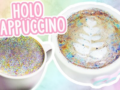 SQUISHY HOLO CAPPUCCINO?! - DIY Glitter Coffee || TeaseTreats Squishy Deco