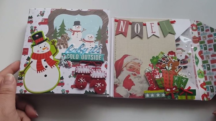 TBT Christmas Flip Book Envelope Style by Rosa Gomez