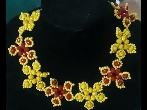 The tutorial on how to make this beaded jewelry.