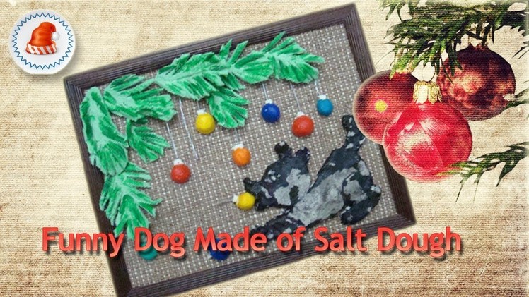 The year of the dog is coming. Preparing a handmade gift on Christmas and New Year.