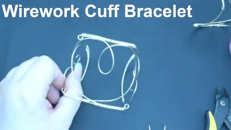 Wirework Bracelet Tutorial | Wirework Cuff Tutorial | Wirework Jewelry Tutorials