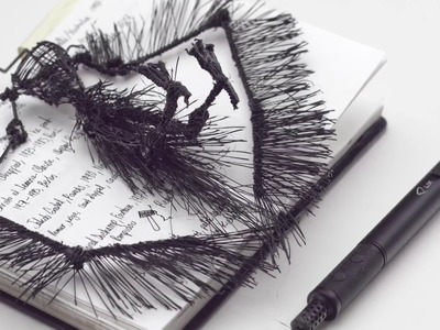 3d pen art that MOVES!  | Sketched with LIX pen