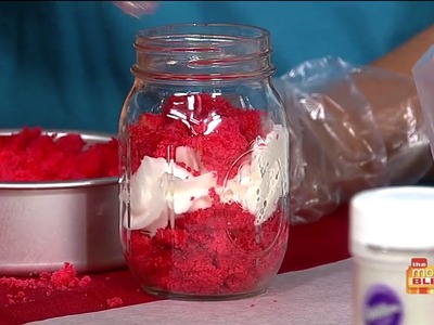 DIY cupcakes in jars make great holiday gifts
