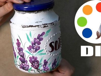 DIY, Decoration idea, Provence Style, How to paint lavender, irishkalia