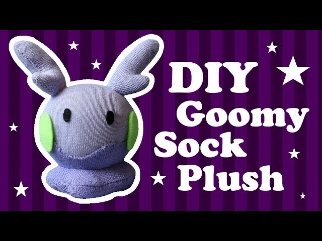 ❤ DIY Goomy Sock Plush! How To Make A Cute Pokemon Plushie! ❤