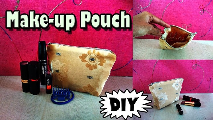 DIY Make-up Pouch | Traveling Companion | Kreative Bug