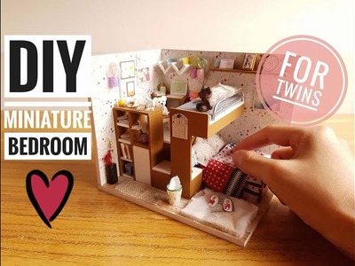 DIY Miniature Bedroom Kit for Twins (David and Daniel) #5