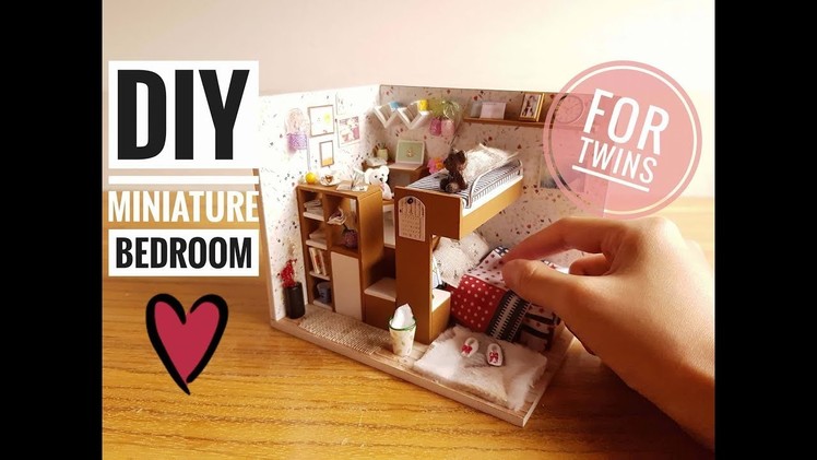 DIY Miniature Bedroom Kit for Twins (David and Daniel) #5