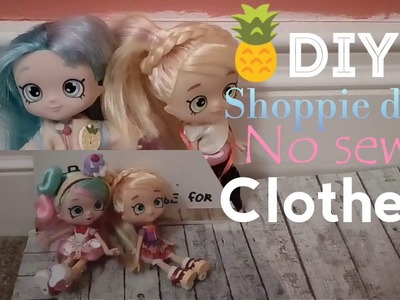 DIY No-Sew Shoppie doll clothes! T-shirt, skirt, shoes,leggings!!!~ oodles of doodles