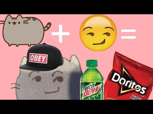 DIY pusheen emojis