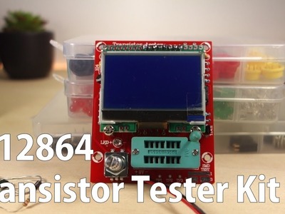 DIY Transistor Tester Kit Review - Hiland M12864