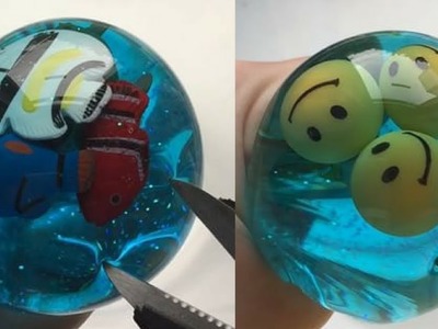 DIY WATER WIGGLE SLIME COMPILATON. ASMR Satisfying