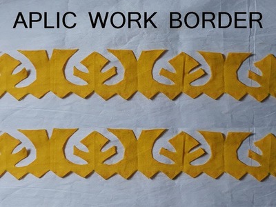 HAND EMBROIDERY.BASIC APLIC WORK TUTORIAL FOR BEGINNERS.APPLIQUE WORK.RILLI WORK.PATCH WORK#48