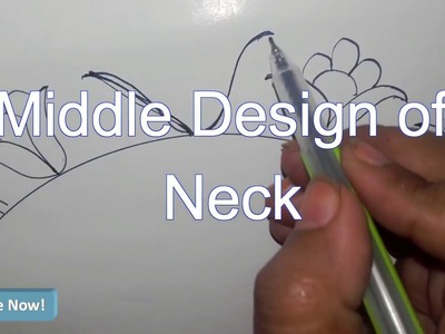 Hand Embroidery Designs | কামিজের হাতের কাজ | Design for dresses | Neck and Border design| Stitch-2