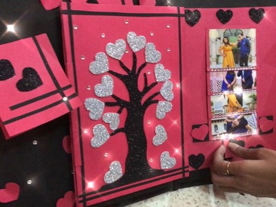 Handmade love album |  best handmade gift | best scrapbook ideas | RT Art |
