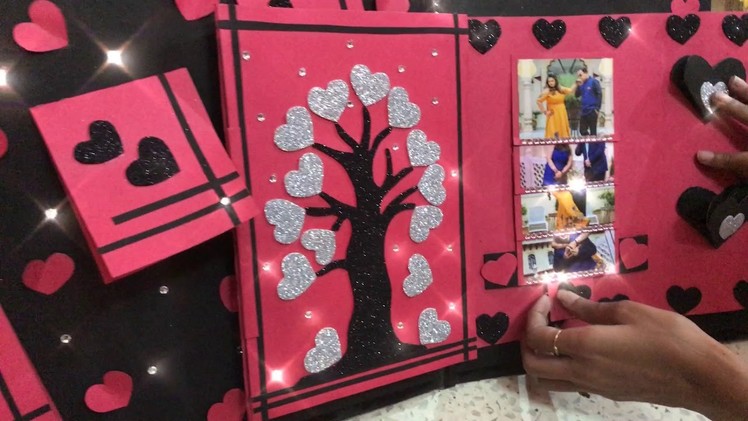 Handmade love album |  best handmade gift | best scrapbook ideas | RT Art |