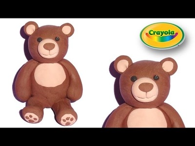 How to make Teddy Bear from Crayola Model Magic