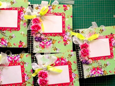 Mass Production Project Share 2 | Scrapbook With Flowers | The Sucrafts