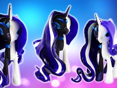 Nightmare Rarity and Rarity Split Pony Transformation - My Little Pony Custom Tutorial