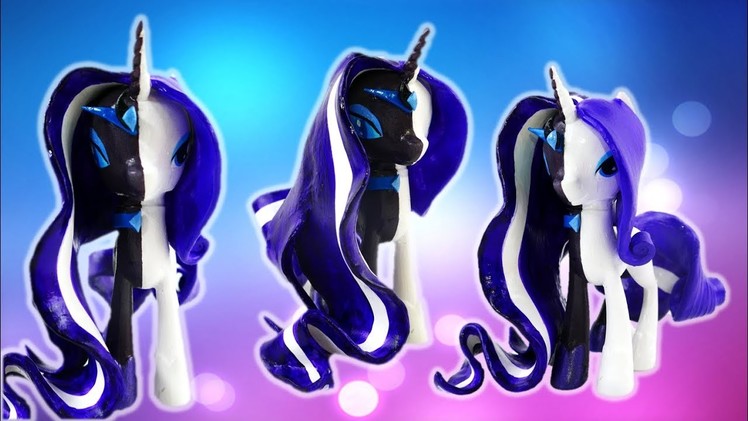 Nightmare Rarity and Rarity Split Pony Transformation - My Little Pony Custom Tutorial