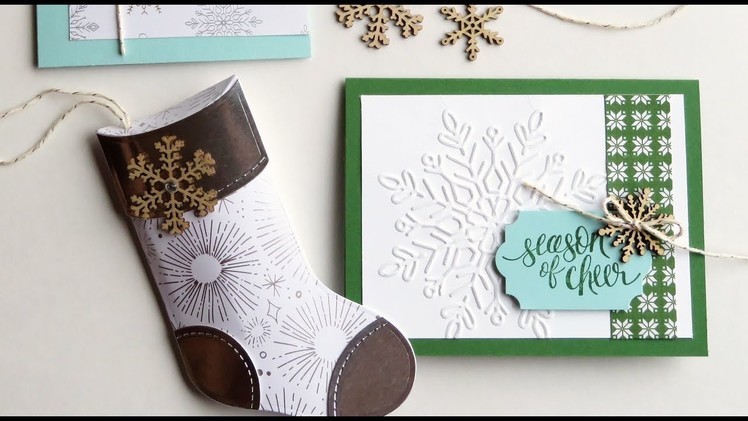 Stocking Pillow Box Tutorial + November 2017 Bonus Projects