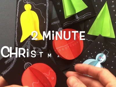 2 Minute  Christmas Cards