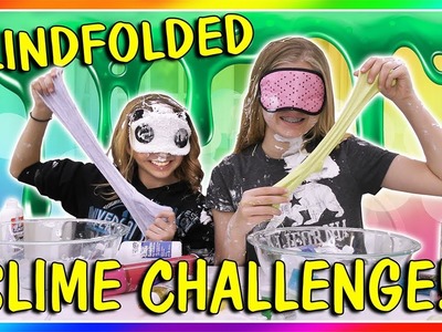 Making Blindfolded Slime Challenge Sabotage We Are The Davises
