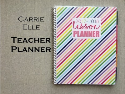Carrie Elle--TEACHER Lesson Planner